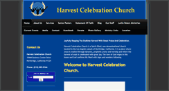 Desktop Screenshot of harvestcelebrationchurch.com